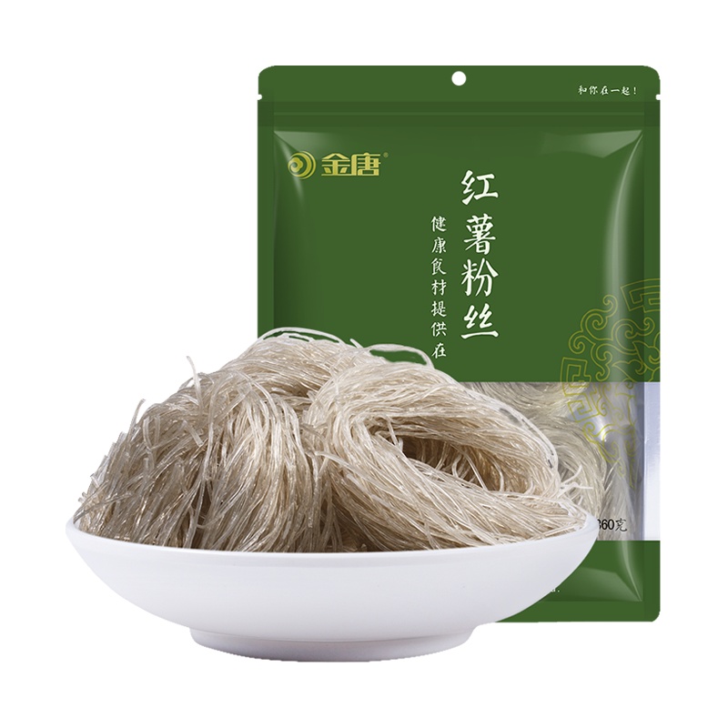 金唐(KTANG) 红薯粉丝红薯 粉条360克 南北干货 袋装 酸辣粉 火锅粉