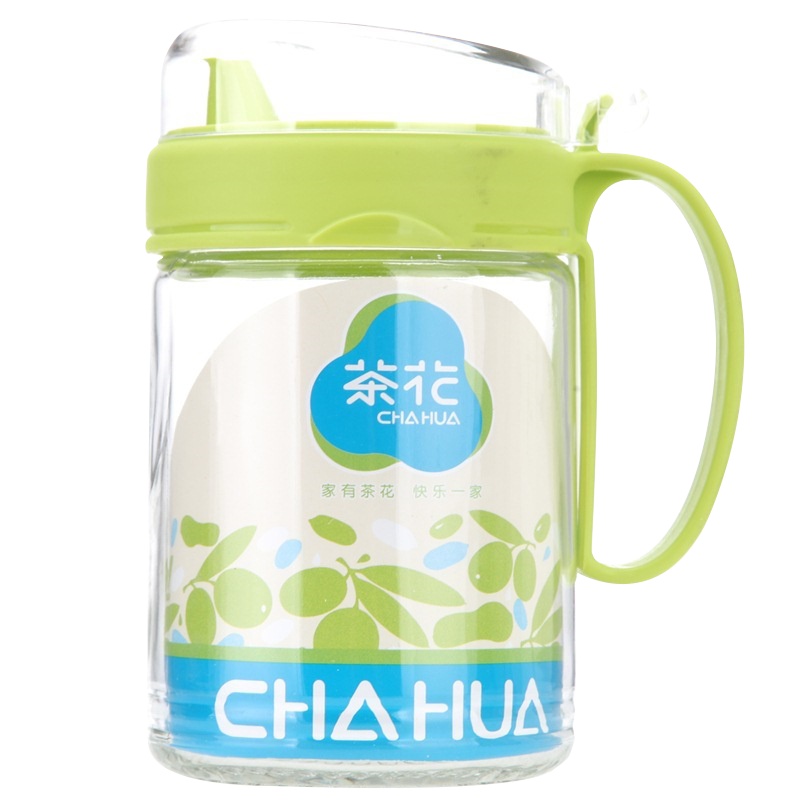 茶花 6001 550ml玻璃油壶 （单位：个）