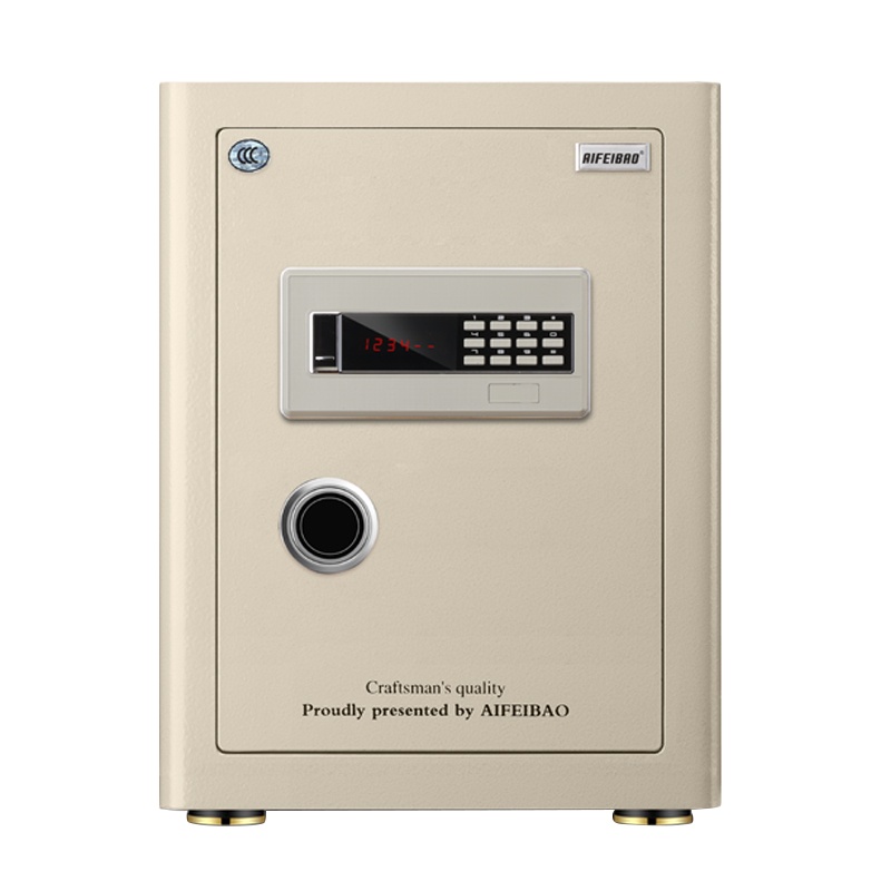 艾斐堡D-70TRII高端电子保险箱H720*W450*D400(单位:件)灰白色,咖啡色