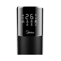 [精选]美的(Midea)立式暖风机NTH22-18AR 电暖风家用WIFI控制冷暖两用 摇头电暖器塔式取暖器高颜值