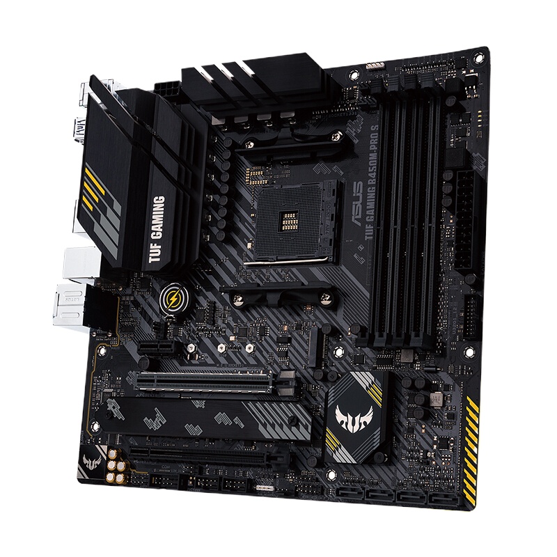华硕(ASUS)TUF GAMING B450M-PRO S重炮手主板 支持 CPU 3700X/3600X/(AMD B450/ Socket AM4)