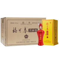 梅兰春 42度M3 475ml 6瓶整箱礼盒装 芝麻香型 白酒 中华老字号[买1箱礼盒装赠1箱光瓶装]