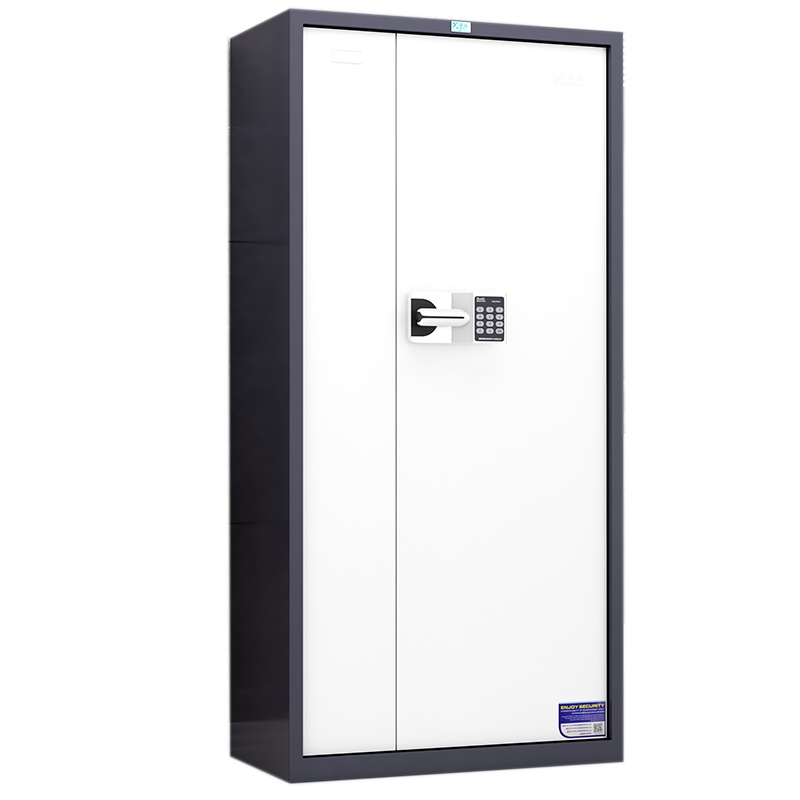 臻远电子保密柜密码柜档案柜资料柜钢制密码锁保密 灰白套色通门国保锁保密柜