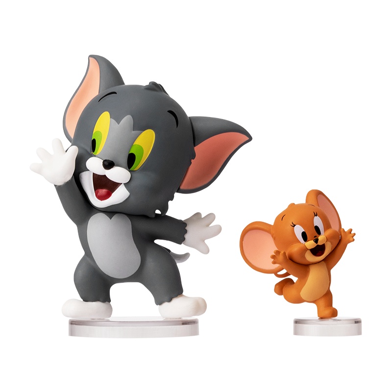 名创优品(miniso) Tom&Jerry我爱芝士系列盲盒摆件(混)创意玩偶