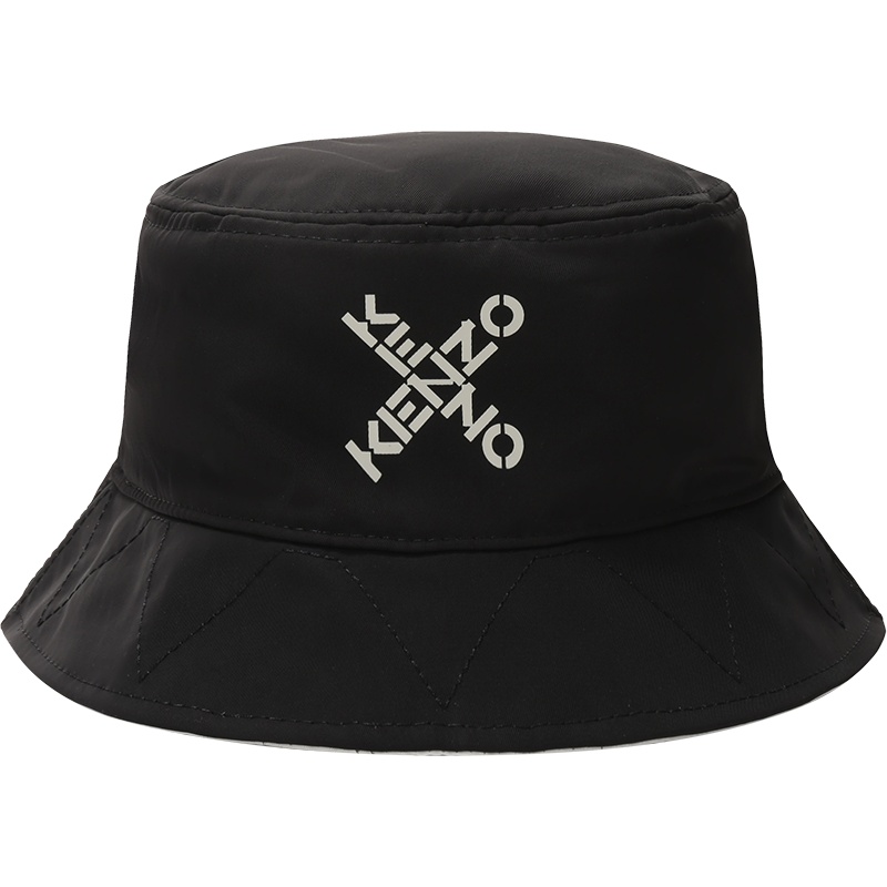 高田贤三 KENZO 男女同款 聚酯纤维/锦纶双面帽子渔夫帽FB6 5AC227 F21
