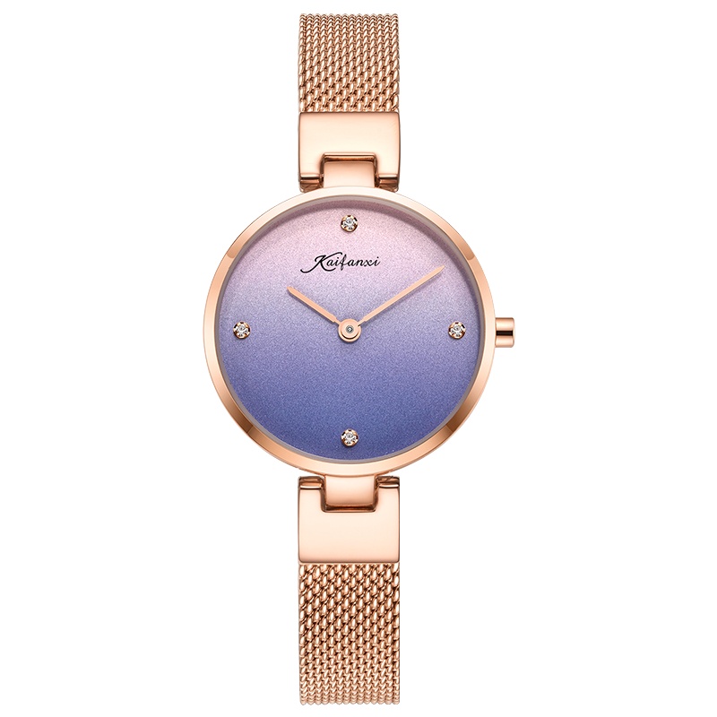 M.B.K凯梵希系列简约女表 欧美ins风腕表学生文艺轻奢手表石英表 女士星空表网红小众英伦风kf601202