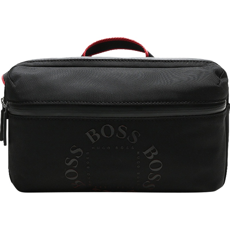 HUGO BOSS 雨果博斯 男士织物手提单肩斜挎包腰包胸包 50417808