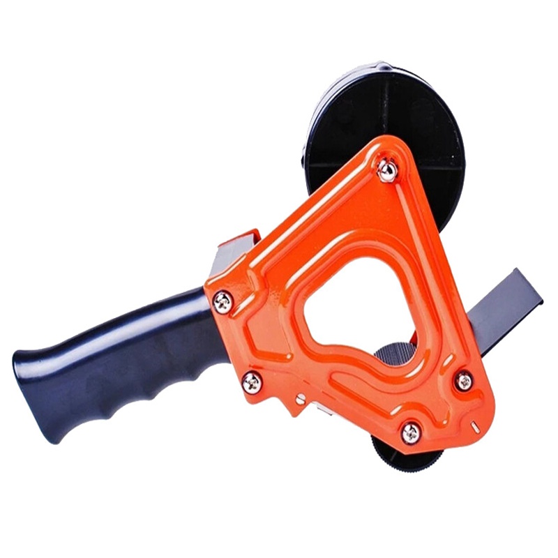 得力(deli)800胶带封箱器 黑色 金属切割器 仓库打包机 适用60mm及以下胶带 打包器 胶带切割器 手握封箱器胶