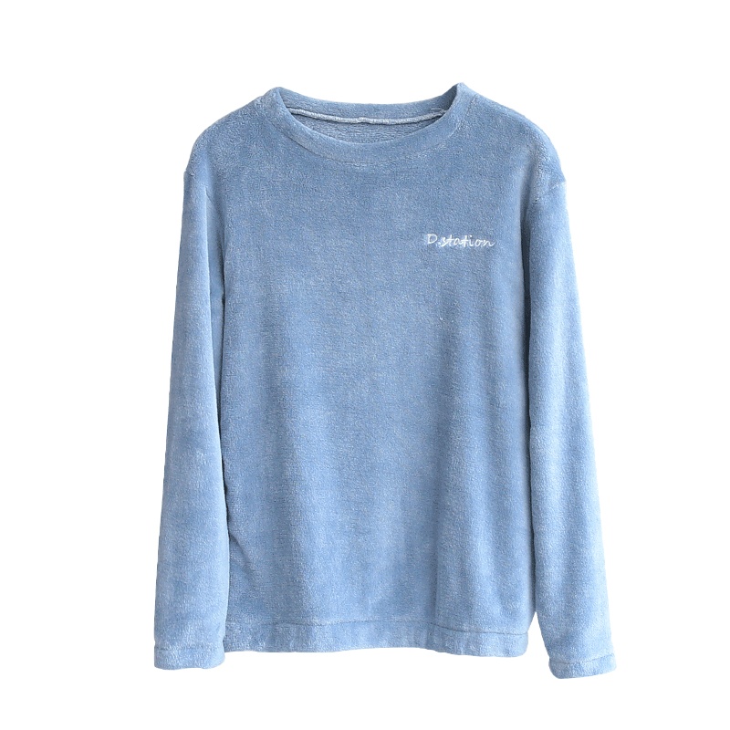 班蒂纳亲子睡衣居家服秋冬暖暖上衣外穿懒人圆领套头居家宽松睡衣秋冬款NNCX10