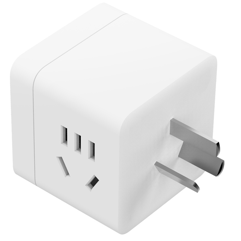 公牛（BULL）大小魔方USB 插座/新国标插线板/插排/排插/接线板/自动断电/line GN-U9B122小魔方无线