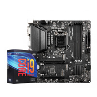 微星MSI Z390搭英特尔i9 9900KF台式电脑游戏主板CPU套装9900K旗舰店