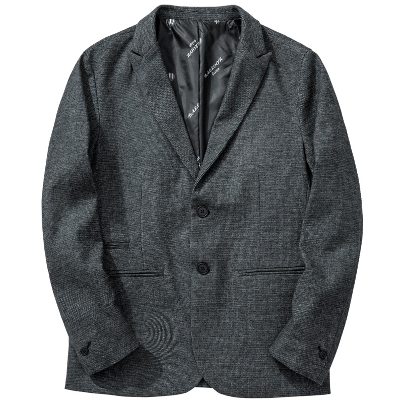 千纸鹤男士西服上衣2019秋季新款青年韩版休闲小西装外套男35157
