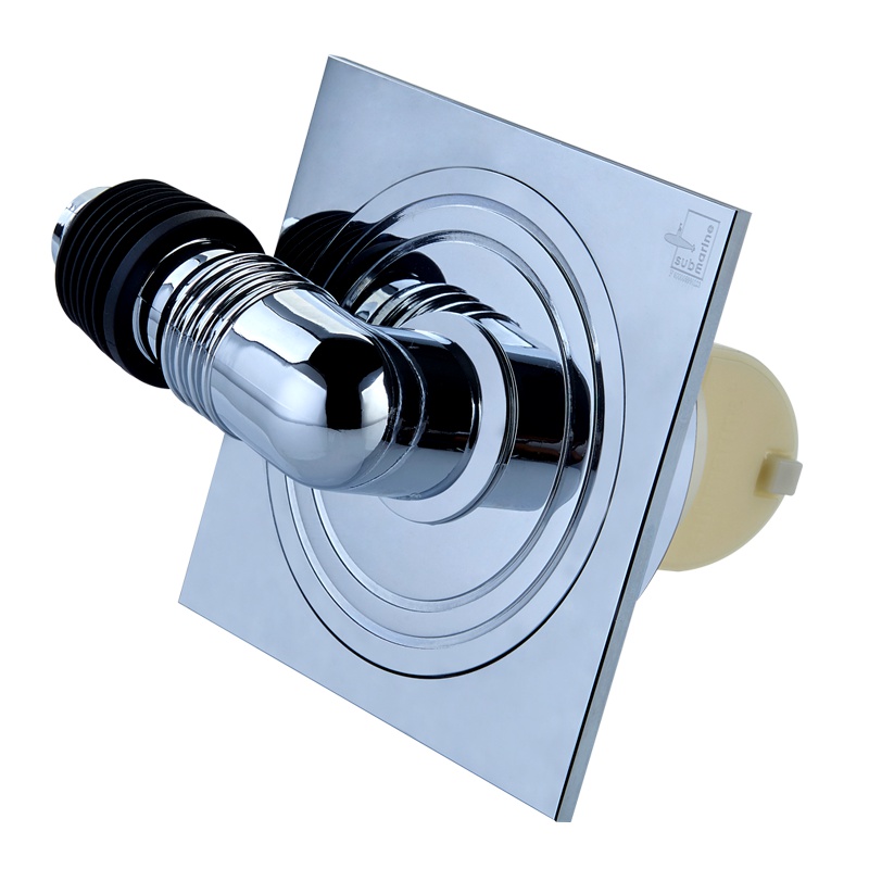 潜水艇(Submarine) XTF-10 全密封洗衣机地漏 全铜防臭 标配新款防臭内芯