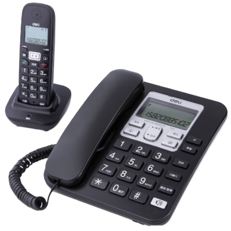 得力791数字无绳电话机