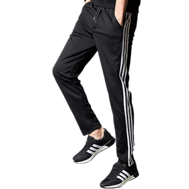 三弦(LA CORDE)2019春秋新款男士休闲长裤九分裤韩版潮流运动裤LA-K06