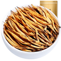 陈一凡 滇红大金针 蜜香特级 茶叶红茶2021新茶春茶 云南凤庆金丝滇红大金针工夫红茶散装250g
