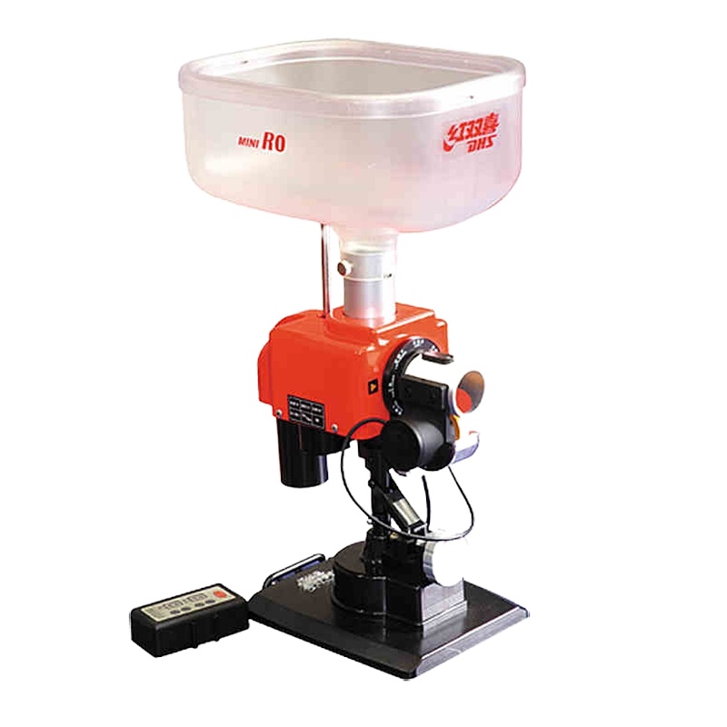 红双喜DHS乒乓球发球机R0桌面式乒乓球发球室内家用训练 GD