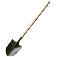 丛林狐 消防楸工兵锹 绿色铲 钢锹 大军锹 1.2米