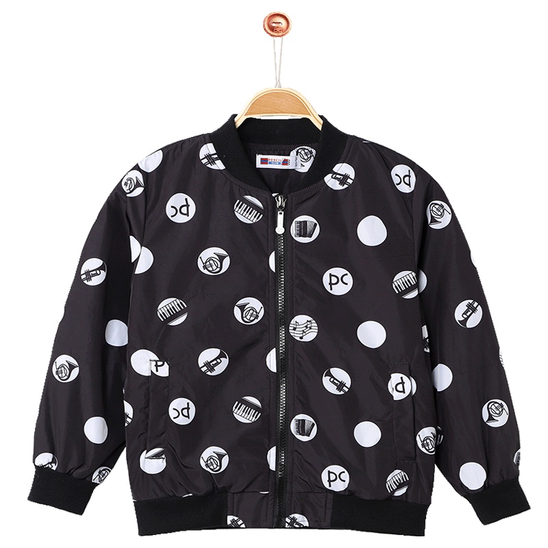 铅笔俱乐部童装2019秋装新款男童外套中大童加绒外套儿童罩衣上衣