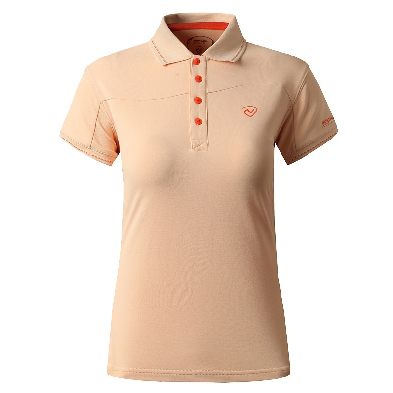 诺诗兰（NORTHLAND）户外女式翻领短袖T恤GL142213/GQ052306