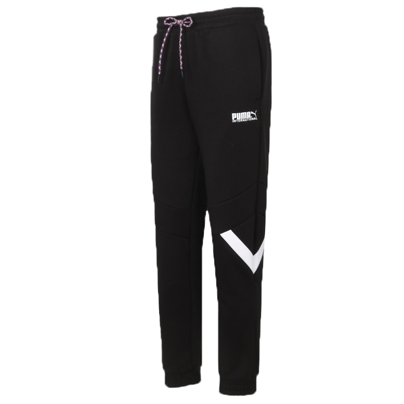 PUMA彪马运动裤男2021春季新款收口小脚裤休闲长裤针织裤子531336