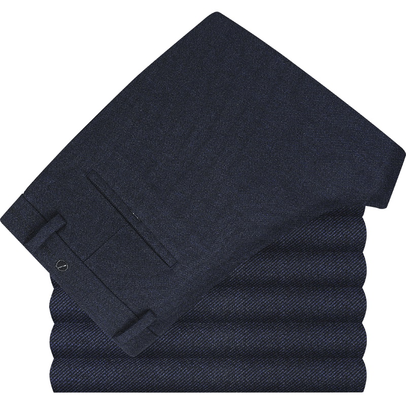 雅鹿男装秋季商务休闲微弹直筒百搭长裤男士休闲裤1091KBKS202