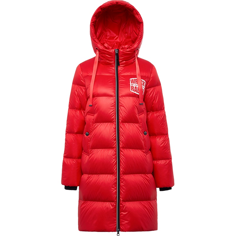 波司登2018女款中长款羽绒服无敌破坏王系列外套