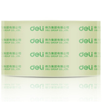 得力(deli) 高透明度封箱胶带30369 60mm*100y(91.4米) 1卷装