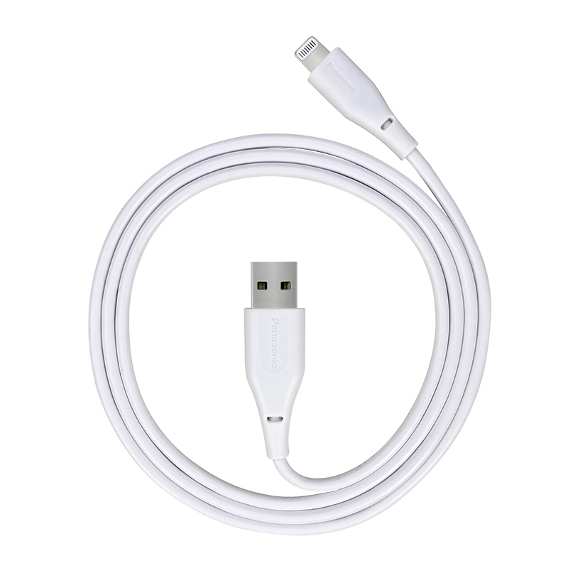 松下苹果数据线通用iPhone12/11Pro/XsMax/XR/X/SE2/8/7/6/ipad MFi认证 PVC-