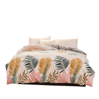 北极绒(Bejirog)家纺 A纯棉B水晶绒四件套秋冬季天鹅绒加厚1.8m床品纯棉珊瑚绒法兰绒床单被套200×230cm