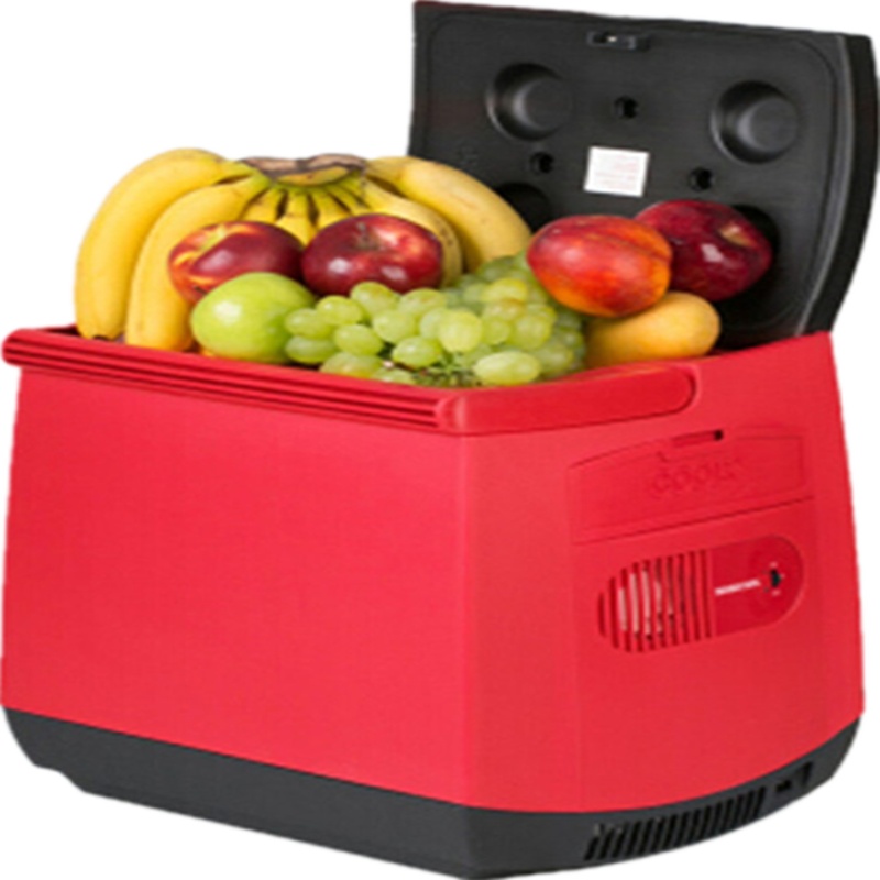 美固T25车载冰箱25L大容量冷暖两用 车载冷暖箱 恒温箱 红色标配