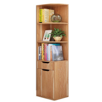弘拜 书柜书架组合落地置物架 创意转角柜子 客厅储物收纳架子