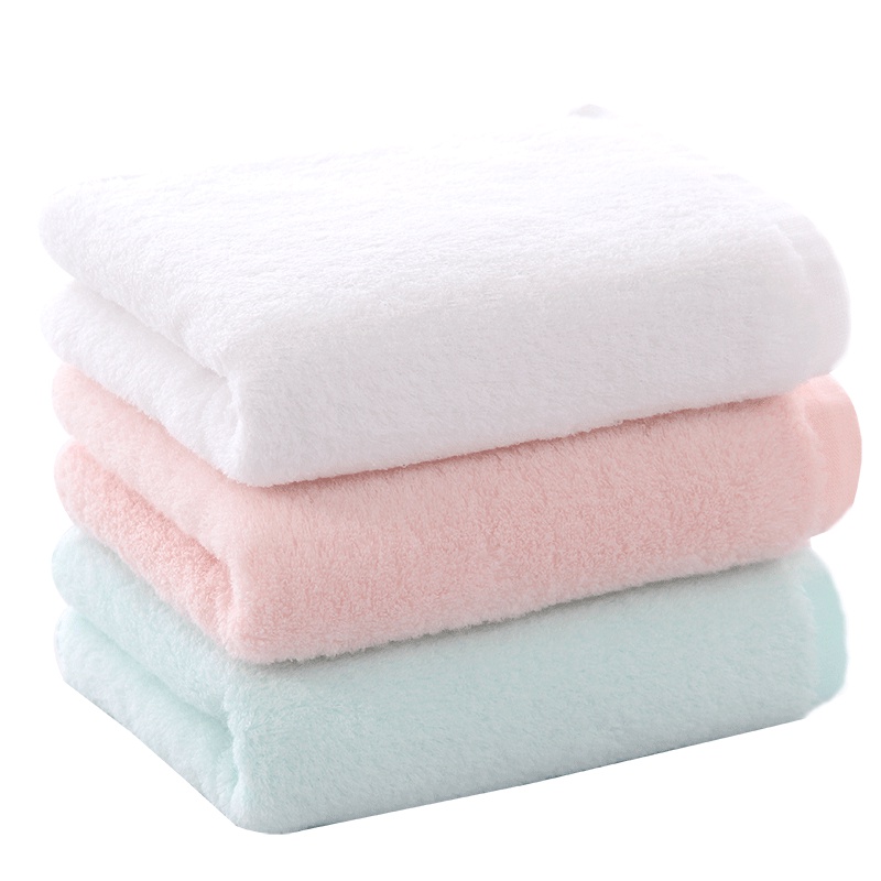 图强棉花糖纯棉毛巾 A类加厚柔软成人儿童宝宝吸水洗脸全棉大面巾