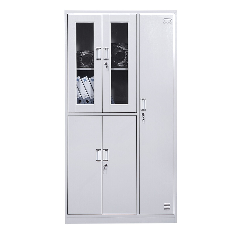 [鑫欧驰]更衣柜员工柜储物柜铁皮柜存包柜鞋柜碗柜五门更衣柜