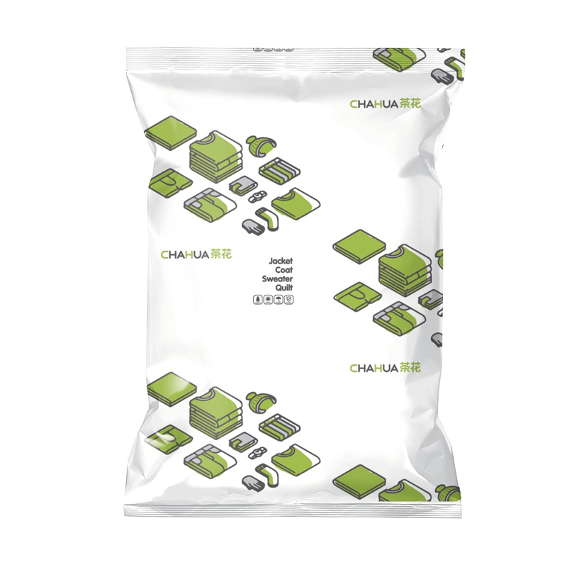 茶花(CHAHUA)手卷压缩袋衣物小号袋子行李箱专用真空打包袋旅行便携收纳袋