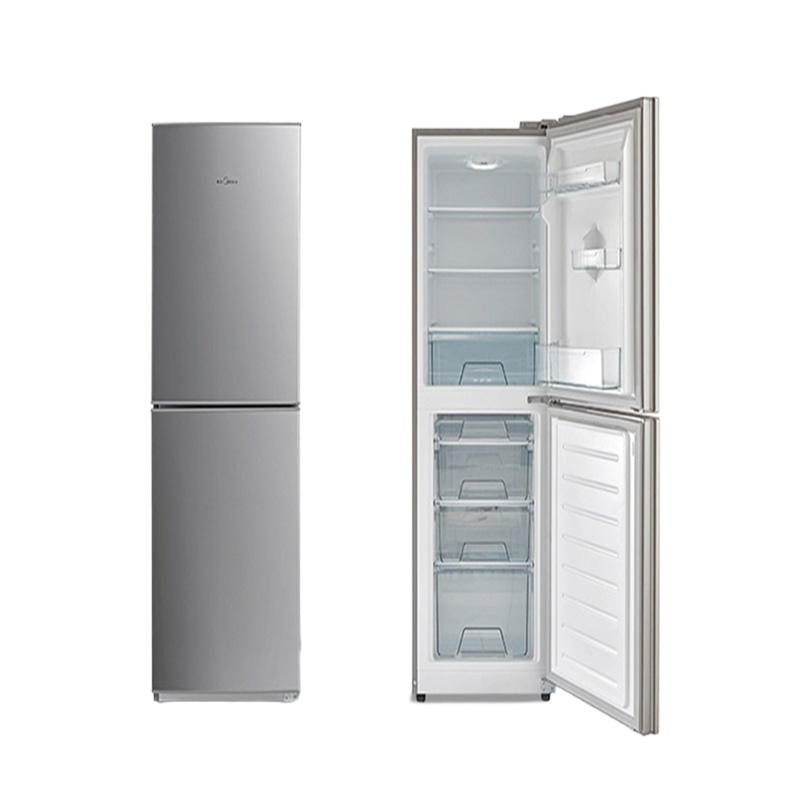 美的 176升大容量 双门冷藏冷冻保鲜 家用小冰箱宿舍出租房节能静音冰箱