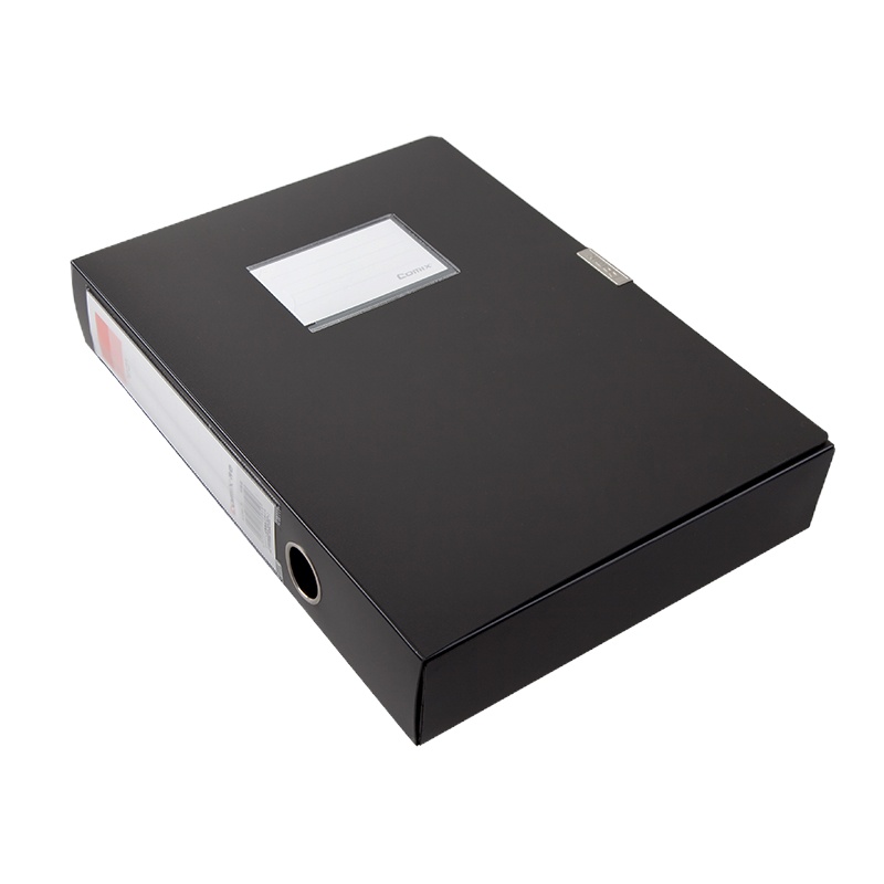 齐心(COMIX) A1249 超省钱PP档案盒 A4 55MM 绯蓝 (单位:个)