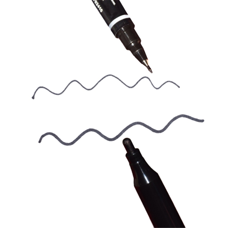 晨光双头记号笔MG2130黑 (12支/组)