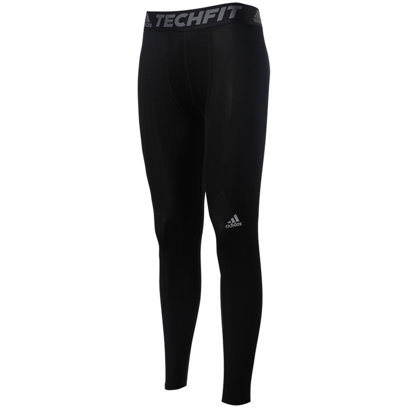 adidas阿迪达斯男装运动长裤综合训练紧身长裤运动服AI3370 黑色 L