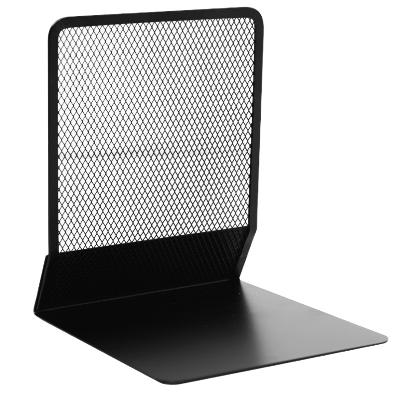 【精选】广博WZ9306黑色书立1付装 160mm挡书板 网状金属挡书架（12付价格）