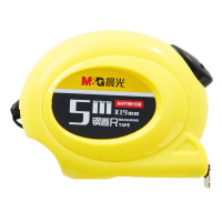 晨光(M&G)文具5m*19mm自停顿标准钢卷尺 单个装 AHT99108