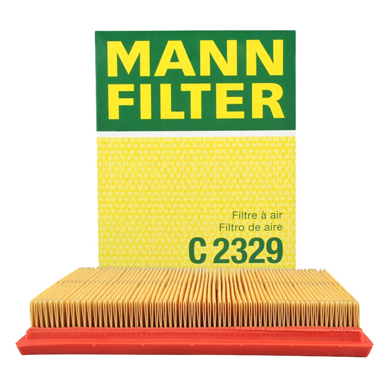 曼牌(MANN)空气滤C2329适配奇骏/新蓝鸟/骐达3代/骊威2代/轩逸2代/科雷傲/10-12款奇骏2.0/2.5L