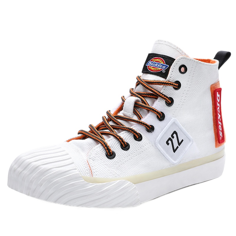 Dickies帆布鞋男2021春季新款高帮帆布鞋男女同款潮百搭韩版休闲学生潮鞋201N50LXS15