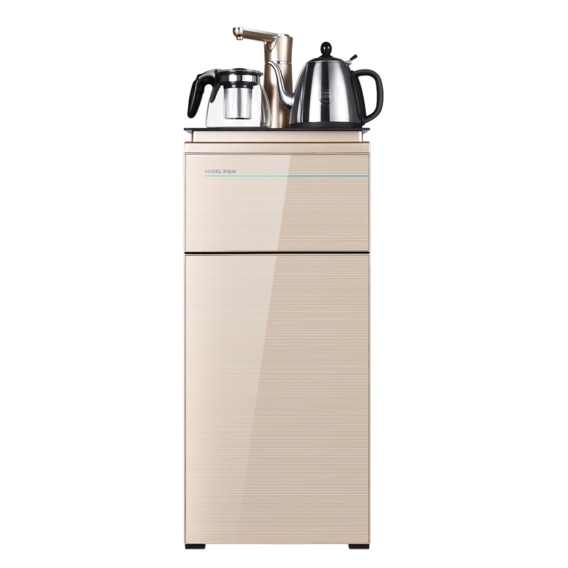 [苏宁自营]安吉尔下置水桶式家用办公室商务茶吧机饮水机CB2705LK-GD金色 多功能 自动上水