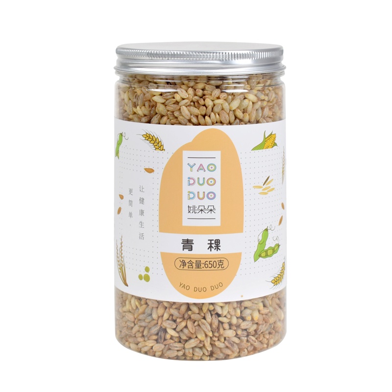 姚朵朵 高原白青稞米650g 去皮谷物煮粥营养五谷杂粮