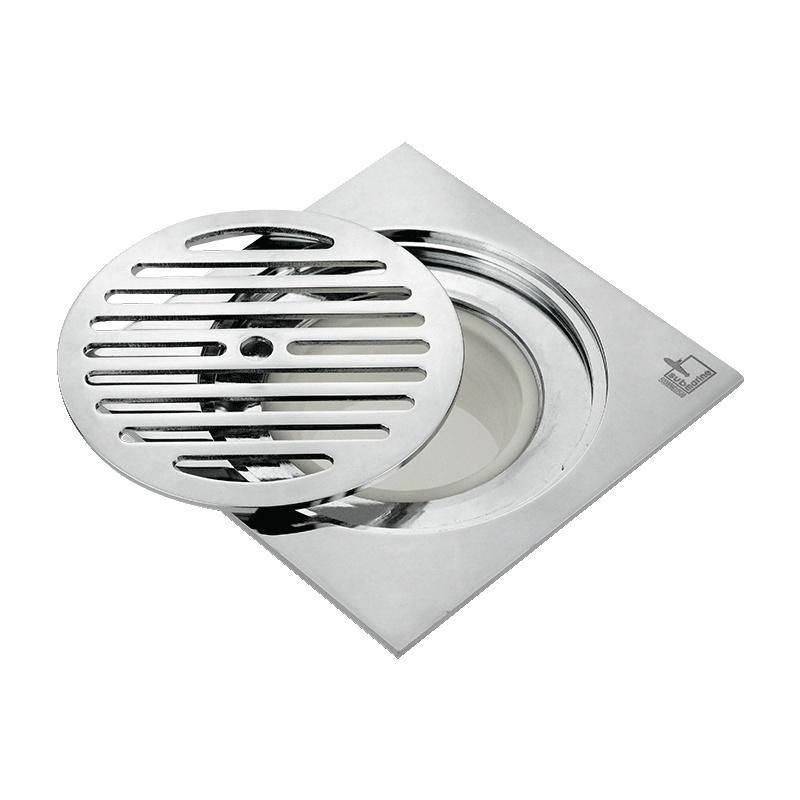 潜水艇GF75-15B室外阳台大流量大排量芯不锈钢防臭地漏110管15cm