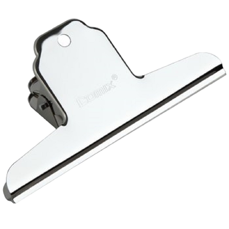 齐心(COMIX) B3619 102mm山形票夹/铁票夹 2# 单个价格 20个起订