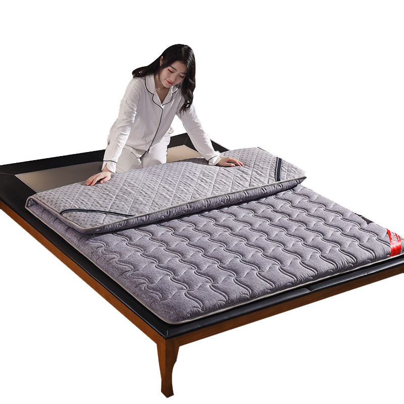 泰念Tai nian 新款四季针织加厚床垫学生宿舍床垫软垫地铺睡垫纤维床褥子1.5m 1.8m儿童成人单人双人榻榻米床垫