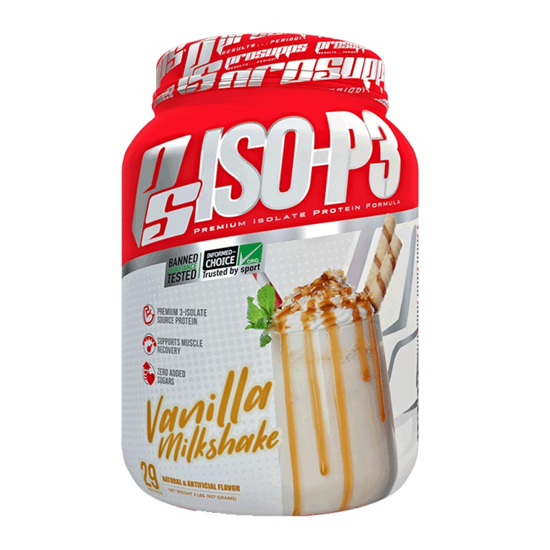 海德力ProSupps 全效分离乳清2磅男女运动健身健肌塑形蛋白粉 香草奶昔味