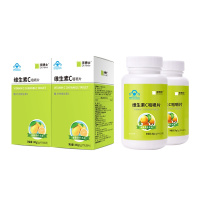 维生素C咀嚼片 100粒*2盒+VC30粒*2盒 酸甜 补充VC 片剂 盒装
